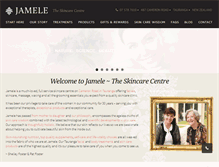 Tablet Screenshot of jamele.co.nz